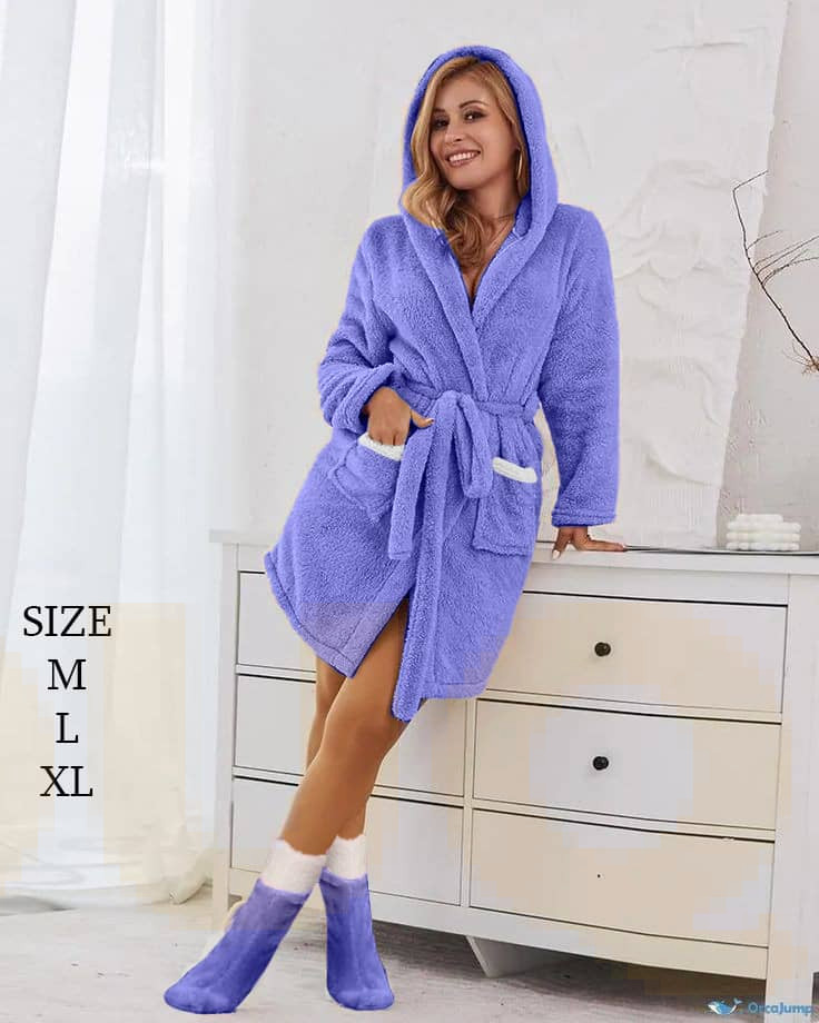 كمينو نسائي فرو تقيل مع جراب