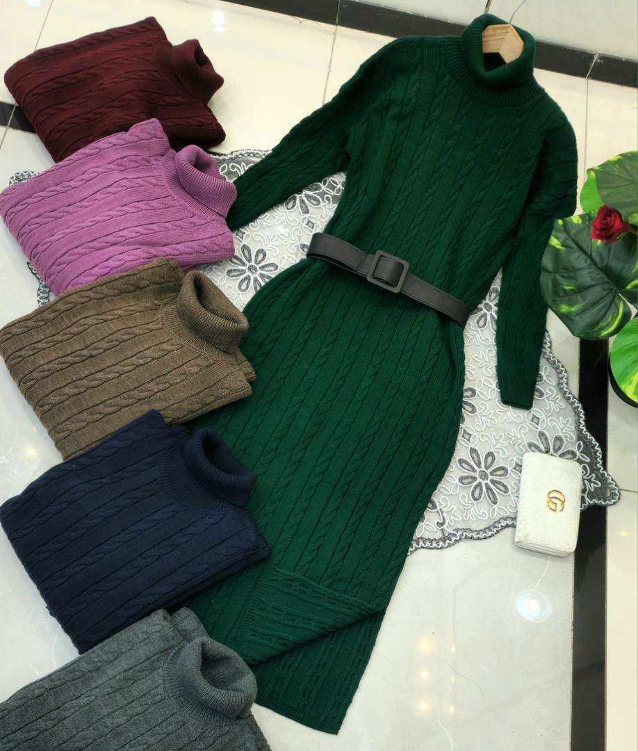 فستان تريكو نسواني